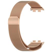 Huawei Band 10 Milano apyrankė: Magnetinis metalinis dirželis, skirtas Huawei Smart Band 9/8 For Huawei Band 10/10NFC beige