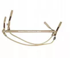 Gymstick treniruočių štanga pilates pratimams 1-30kg + gumos