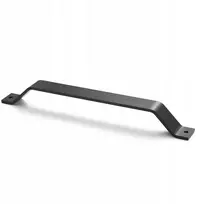Stumdomų durų rankena 20cm juoda 1vnt loft