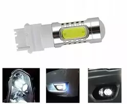 Led lemputė T25 P27w 3156 40w Silicon 12v Canbus balta itin balta