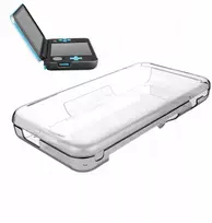 You2k Crystal Case šarvuotas dėklas, apsauginis dangtelis konsolei New 2ds Xl