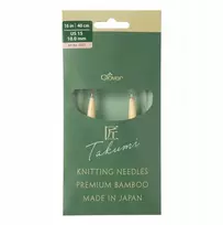 Clover Takumi Pro bambukinės virbalai su valu - 10 mm, 40 cm