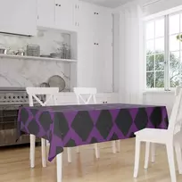 Bonamaison virtuvės dekoratyvinė staltiesė violetinė juoda 140 x 160 cm - sukurta ir pagaminta Turkijoje