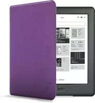 Forefront Cases® Kobo Glo Hd Ereader (n437-ku-bk-k-ep) dėklas-stovas – itin plonas, lengvas, su pilna įrenginio apsauga ir išmaniąja automatinio miego/pabudimo funkcija (violetinis)
