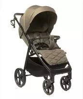 4Baby Lengvas reguliuojamas kompaktiškas vežimėlis 4 ratai Stinger Pro Mokka