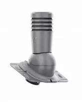 Ventiliacinis kaminėlis Ecoline Premium fi125 Ral7024 universalus pagrindas