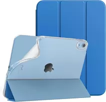 Timovo dėklas, skirtas ipad a16 11-os kartos 11 colių 2025, ipad 10-os kartos 2022 10,9 colio, plonas minkštas matinis permatomas tpu apsauginis dėklas, automatinis miego/pabudimo režimas, gencijonų mėlyna