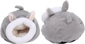 Žiurkėno lovos priedai žiurkėnams, jūrų kiaulytėms, šinšiloms, šeškams, žiurkėms, smiltpelėms, voverėms, mažiems gyvūnams (pilkas kūdikis) pilkas kūdikis 12 cm