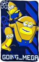 Cartoon pledas Minions Despicable Me 100 x 150 cm flisinis antklodė vaikams 100% minkštas poliesteris 210 gsm