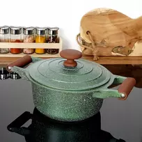 Nava Granitinis puodas su dangčiu Omega 20 cm 2,6 l
