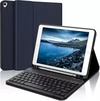 Kvago itališkas klaviatūros dėklas, skirtas ipad 10.2 colių 9/8/7 kartai, klaviatūra, skirta ipad 10.2 colių 2021/2020/2019/ipad air 3/ipad pro 10.5 colių, nuimama belaidė bluetooth klaviatūra