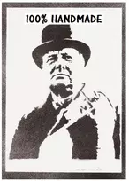Moreno-mata tikras rankų darbo grafiti winston churchill estetiniai plakatai ir meno atspaudai plakatas rankų darbo dekoratyvinis sienų paveikslas sienų dekoravimo dovanos vyrams ir moterims