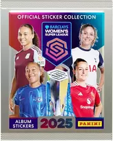 Barclays Women's Super League oficiali lipdukų kolekcija 2025 - 50 vienetų pakuotė
