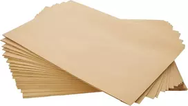 Herlitz sulankstomas vokas B4 rudas 25 vnt. su lipnia juostele
