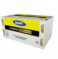 Arsanit grindų polistirenas Eps100 1 x 0,5 x 80 mm