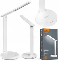 Mondex Led stalinė lempa su akumuliatoriumi, šviesumo ir spalvos reguliavimu, naktinis režimas