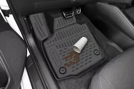 Element Perfect Fit Element Tailor-made Premium 3d guminiai grindų kilimėliai Toyota Land Cruiser 200, 2012-2015, 4 dalių komplektas (pilki)