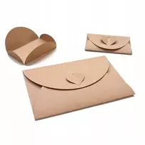 Vokas nuotraukoms 15x23 kraft - 10 vienetų