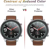 Diruite 4 vnt. ekrano apsaugų, skirtų amazfit gtr 47 mm ekranui (netinka amazfit gtr 2e), hd stiklo ekrano apsauga, skirta amazfit gtr išmaniajam laikrodžiui [atspari įbrėžimams] [atspari riebalams] [be