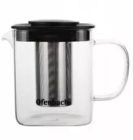 Virdulys Ofenbach Stiklinis arbatinukas/kavinukas arbatai, kavai, žolelėms, 1000 ml