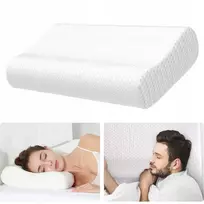 Ortopedinė pagalvė miegui ant šono, nugaros, Profiliuota memory foam