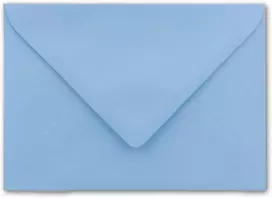 100 vnt. Din C6 vokų šviesiai mėlyni 11,4 x 16,2 cm 90 g/m² su drėgnu klijavimu pašto vokai be langelio idealiai tinka kalėdiniams atvirukams kvietimams iš Glüxx-agent