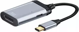 Adapterio kabelis Usb-c į Displayport 1.4 8k 60hz 4k 120hz Thunderbolt 3 4 Pd