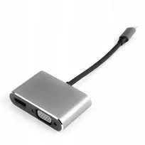 Apacer Usb į hdmi+vga adapteris kabelis hub konverteris 4k 60hz spacetronik