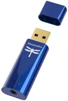 Audioquest Dragonfly Dac Usb skaitmeninis-analoginis keitiklis (cobalt) Mėlyna, 2.2x.75x.5