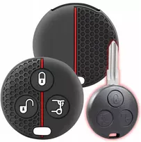 Water Blast Cleaner ™ Silikoninis dėklas raktui, pulteliui, kortelei Mercedes Benz Smart Fortwo Four