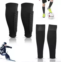 Vaikiškos futbolo blauzdų apsaugos, 2 poros blauzdų apsaugų futbolui, sportinės blauzdų apsaugos vaikams, profesionalios/kvėpuojančios/neslystančios, skirtos paaugliams futbolininkams (m)