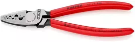Knipex replės antgaliams užspaudimui su plastiku dengtomis rankenomis 180 mm 97 71 180 Sb