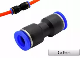 Automatinė pneumatinė tiesi jungtis Fi 8mm