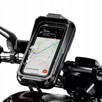 Vandeniui atsparus dviračio motociklo telefono laikiklis paspirtukui, reguliuojamas