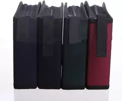 Vinilinė plokštelė Dėklas 40 Cd/dvd diskams su užtrauktuku, juodas