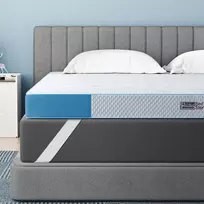 Čiužinys Bedstory gelinis antčiužinis 180 x 200 cm, 10 cm aukščio gelinio putų poliuretano antčiužinis, h3 ir h4 antčiužinis pagamintas iš šalto putų poliuretano, antčiužinis lovai, spyruoklinei lovai, sofai-lovai, nameliui ant ratų, oeko-tex® sertifikuotas