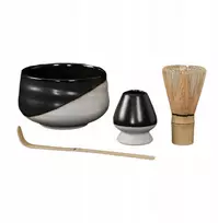 4 dalių Matcha rinkinys arbatos ceremonijai Matcha juodas