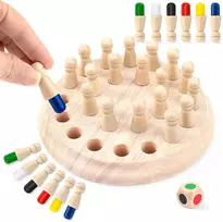 Medinis atminties šachmatų žaislas, atminties atitikimo lazdelių šachmatų žaidimas, mokomasis žaislas šeimos stalo žaidimų lenta, atminties šachmatai vaikams ir suaugusiems