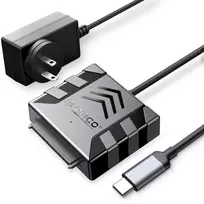 Orico Usb-c į Sata Iii Adapteris 3.5" Hdd/ssd, 12v2a maitinimas