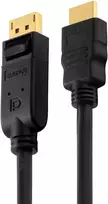Pureinstall Pi5100-020 Displayport į Hdmi kabelis, 2m, juodas