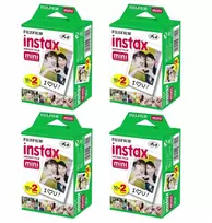 Objektyvas Fujifilm Instax Mini kasetės 2x20vnt 40 Nuotraukų Filmui Fujifilm 11 12 Evo Spausdintuvui Link