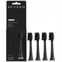 Carbon Professional galvutės soniniam dantų šepetėliui Seysso, 4 vnt.