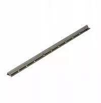 Paslėpto montavimo kreipiančioji juosta, cinkuotas plienas, 3 m, 10 mm