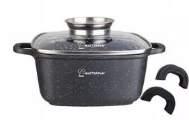 Marmurinis puodas indukcijai ir dujoms 2,8 l 20 cm