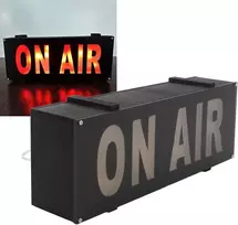 On Air ženklas Led retro šviestuvas, On Air įrašų studijos šviestuvai ir dekoracija, Led mygtuko valdymas On Air ženklo šviestuvas namų dekoravimui