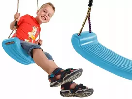 Plastikinė sūpynių lenta vaikams Sūpynių sėdynė 43502 mėlyna