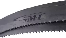 Smi Bi-metal M42 juostinių pjūklų rinkinys, 2 vnt., matmenys 2480 x 27 x 0,90 mm, 5/8 Zpz, pvz., Optimum, Epple, Holzmann, Bernardo, Thomas juostiniams pjūklams