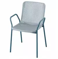 Ikea Torparo kėdė su porankiais, mėlyna
