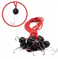Insportline 25x elastinė guma su kabliuku tentui, kabeliams tvirtinti, įtempti, 20 cm