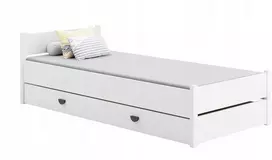 Jaunuolio lova 90x200 su rėmu ir čiužiniu Marcel
